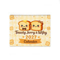 Toasty Jerry & Wifey 2027 Wall Calendar