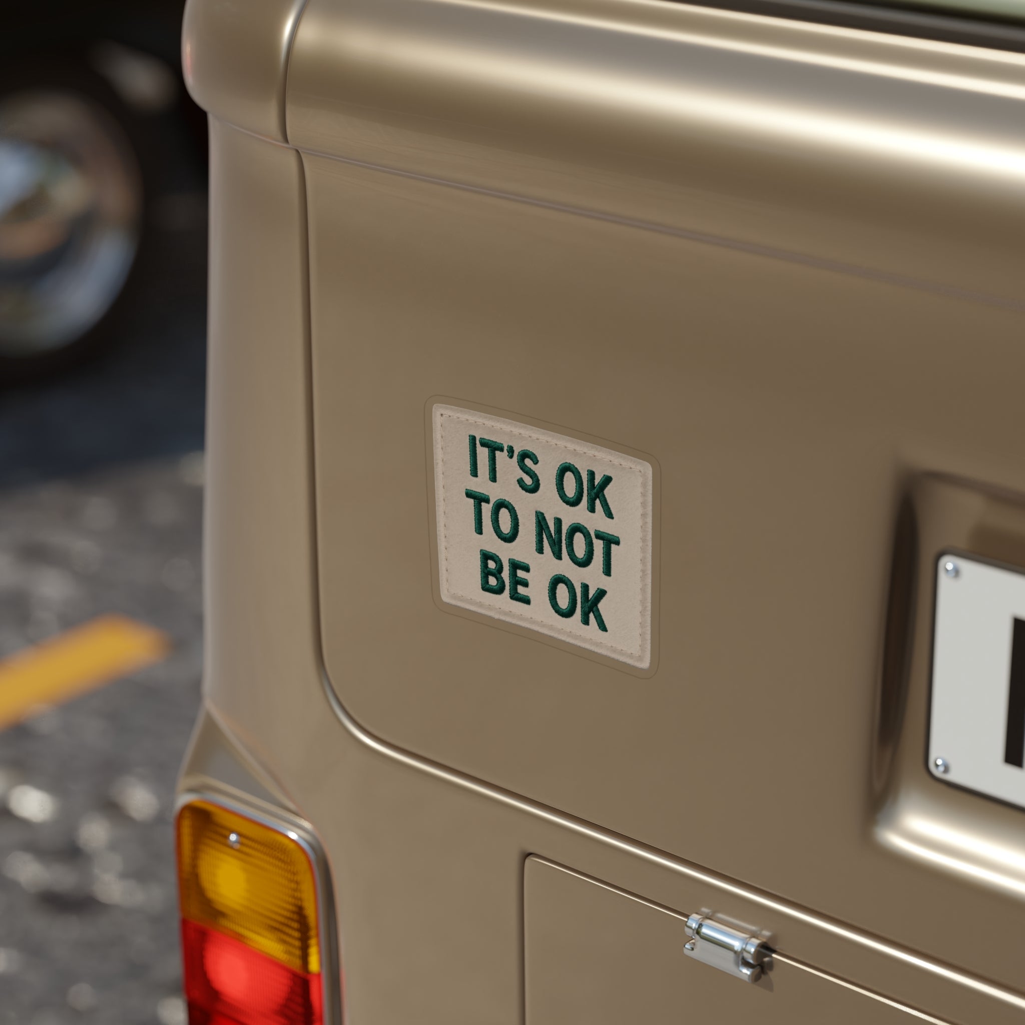Die-Cut Sticker — "It's OK to Not Be OK" | Outdoor Waterproof Mental Health Decal