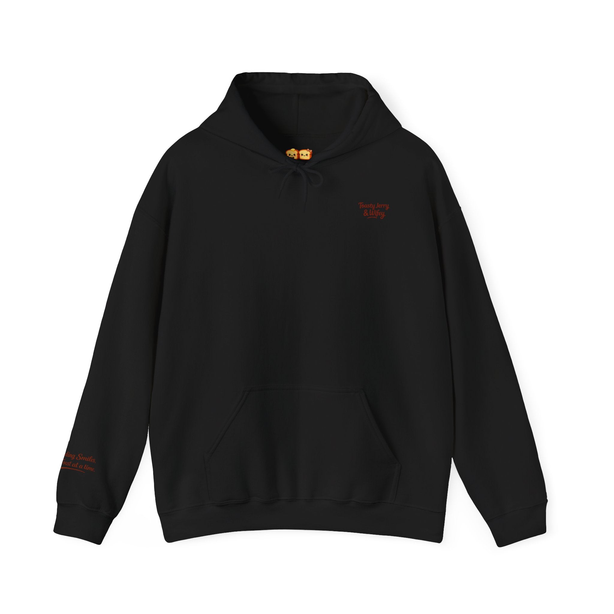 Lightweight Hoodie - ToastyJerry & Wifey Hoodie (Small Text Front)