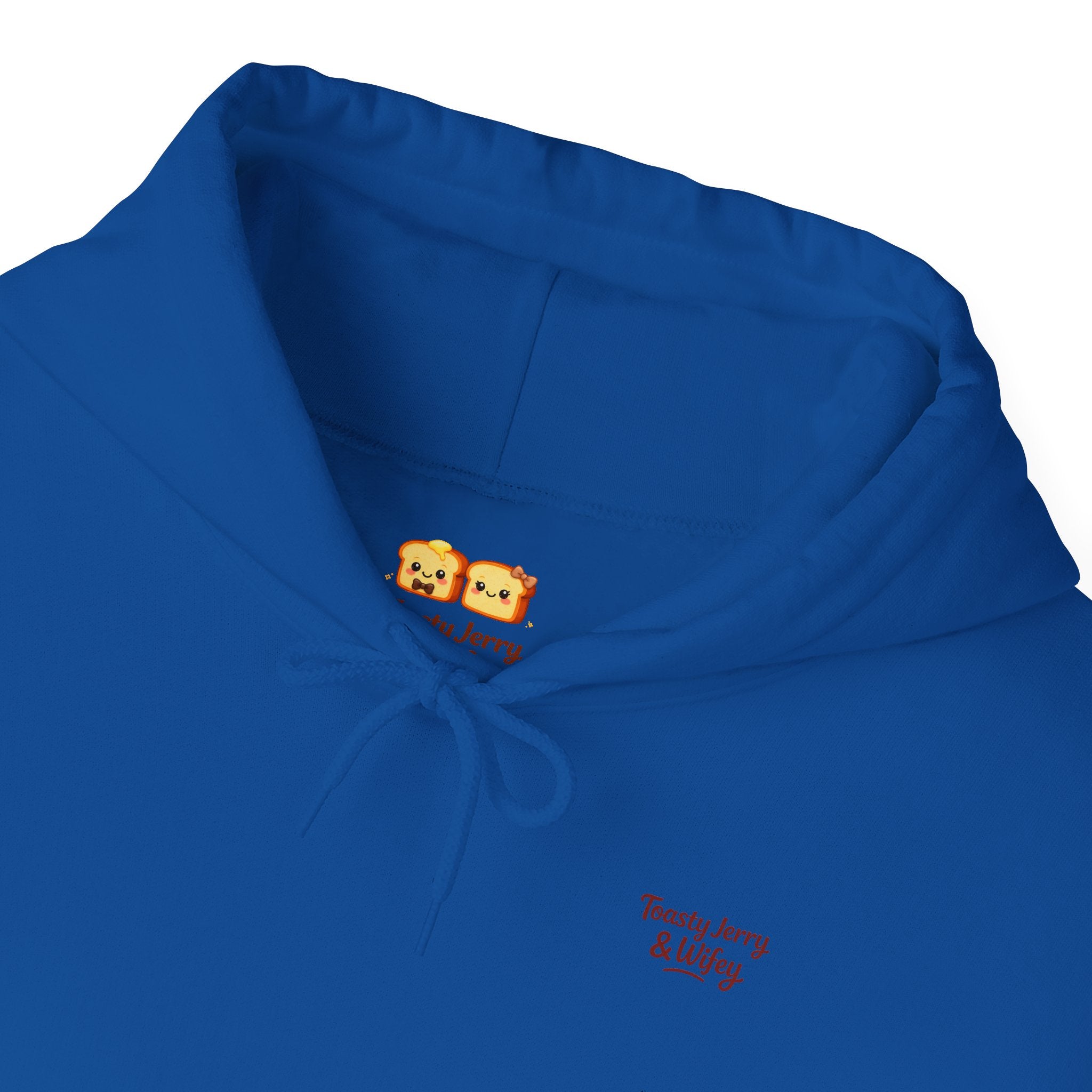 Lightweight Hoodie - ToastyJerry & Wifey Hoodie (Small Text Front)