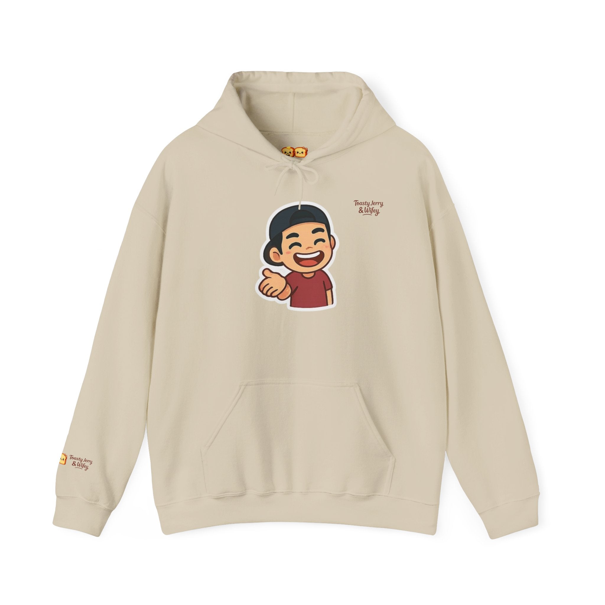 Hoodie — ToastyJerry Emoji Face Graphic Hoodie