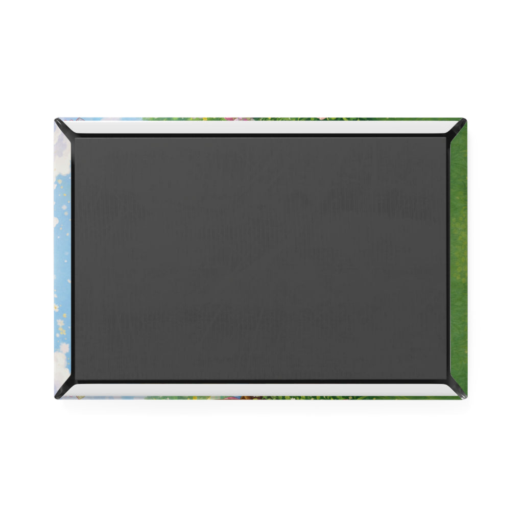 April Toasty Couple Rectangle Magnet