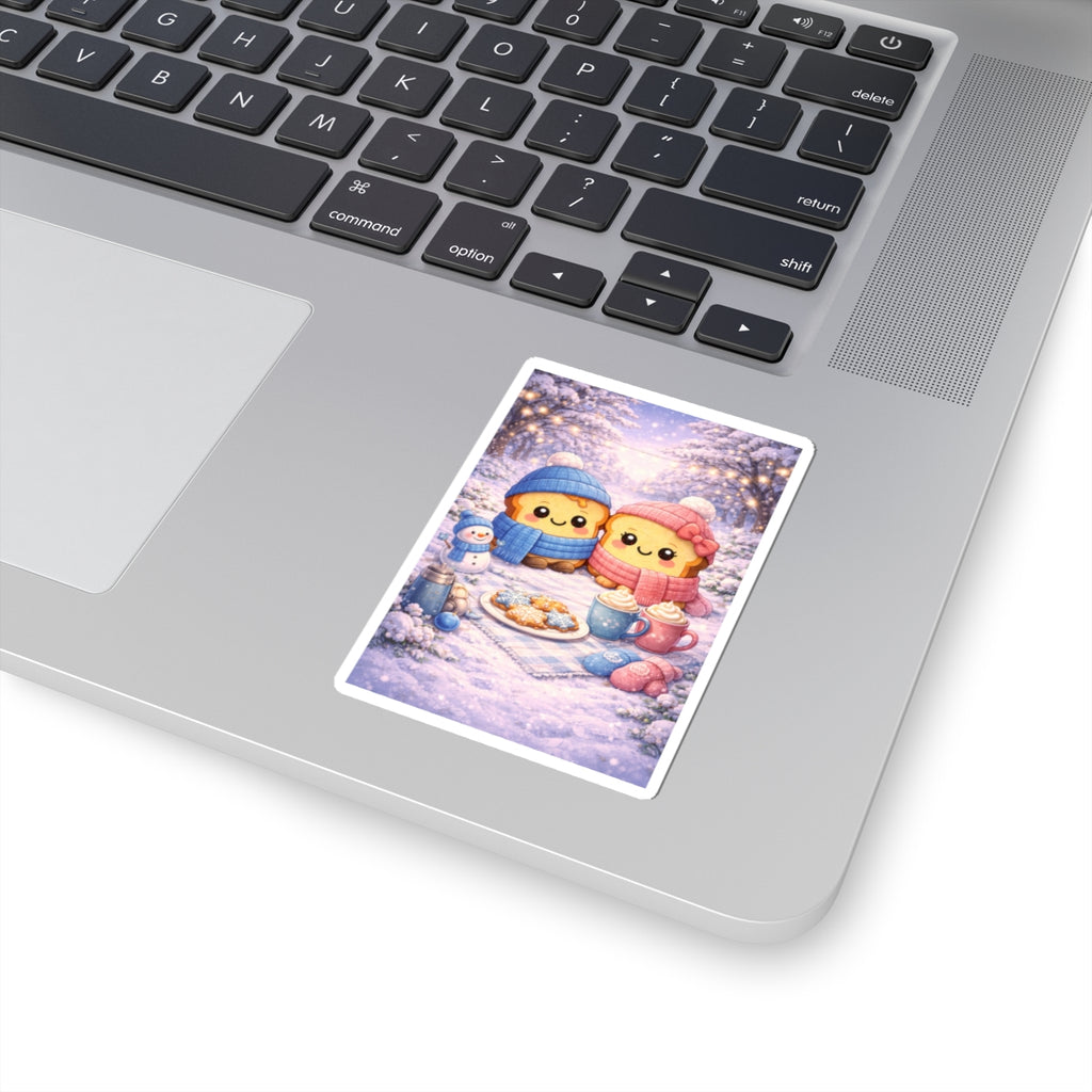 Cute Toasty January Stickers