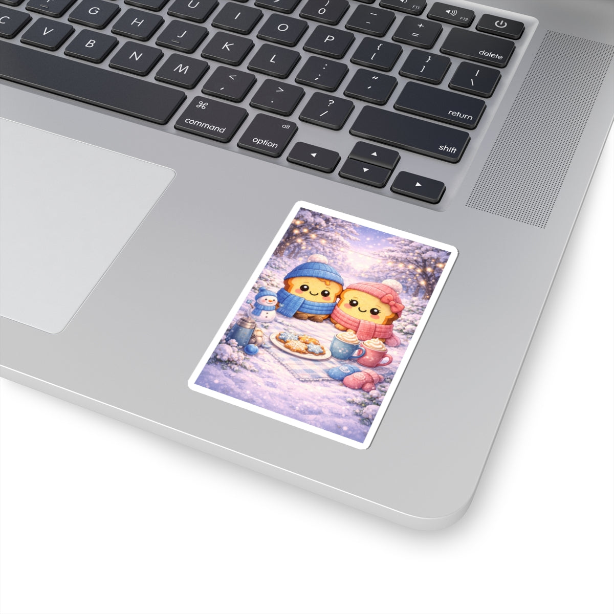 Cute Toasty January Stickers