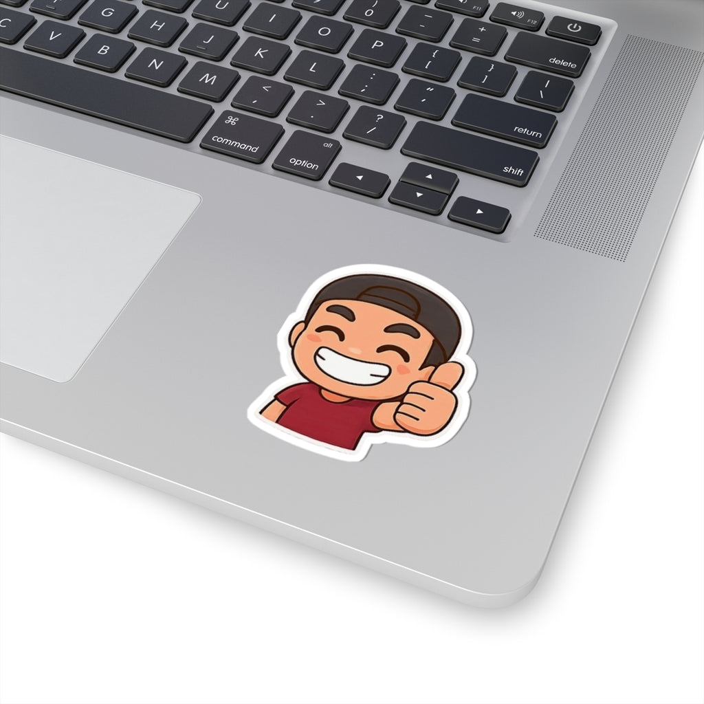 Thumbs up Emoji Sticker — Toasty Jerry Kiss-Cut Sticker