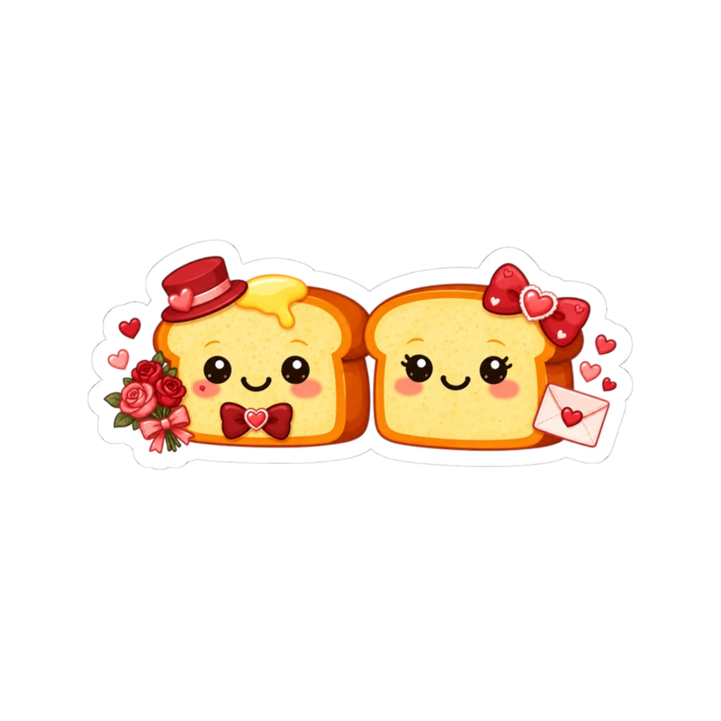 Cute Valentine Kiss-Cut Sticker