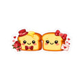 Cute Valentine Kiss-Cut Sticker