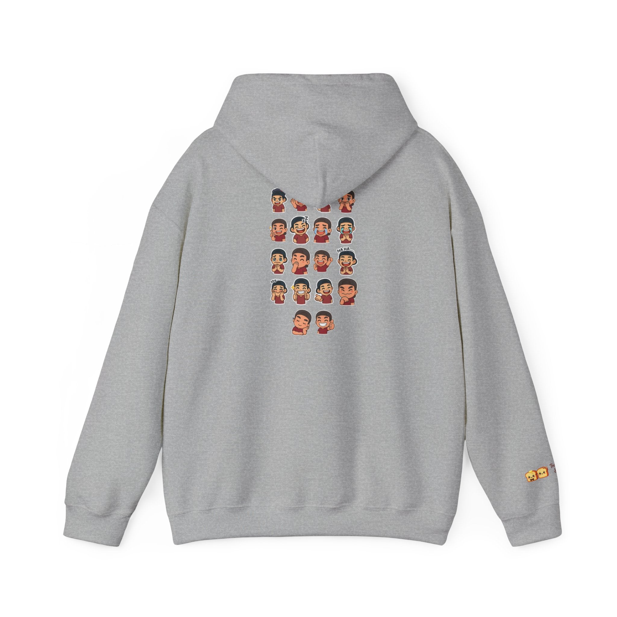 Hoodie — ToastyJerry Emoji Face Graphic Hoodie