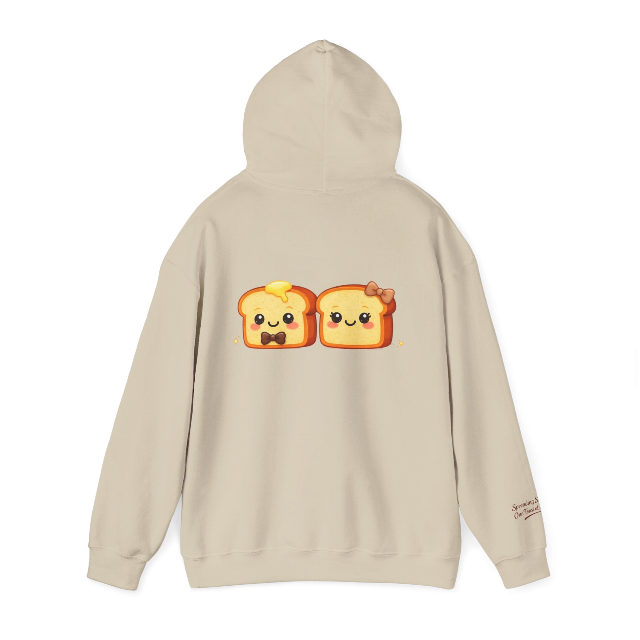 Lightweight Hoodie - ToastyJerry & Wifey Hoodie (Large text)
