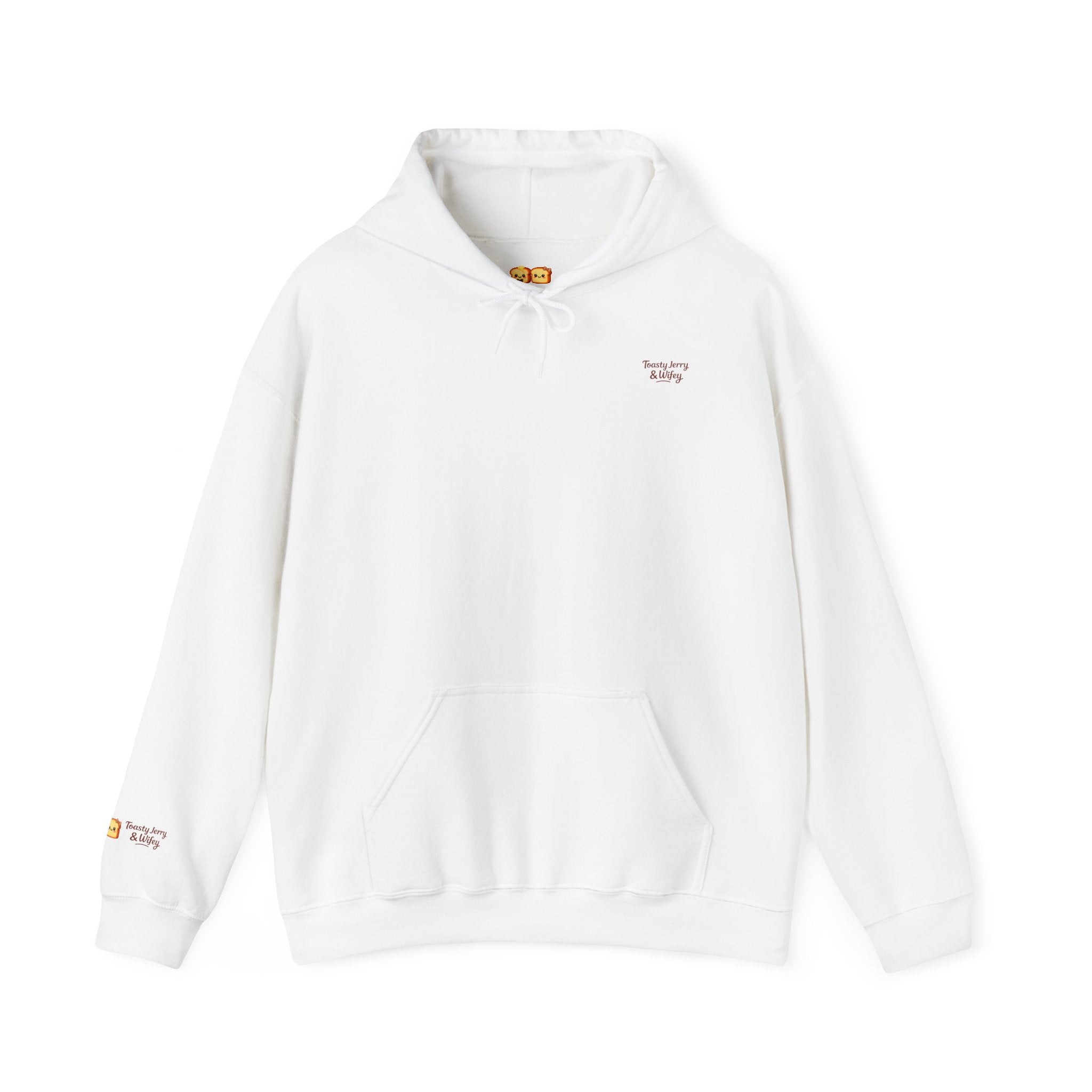 Lightweight Hoodie — "Spreading Smiles, One Toast at a Time." Graph Hoodie