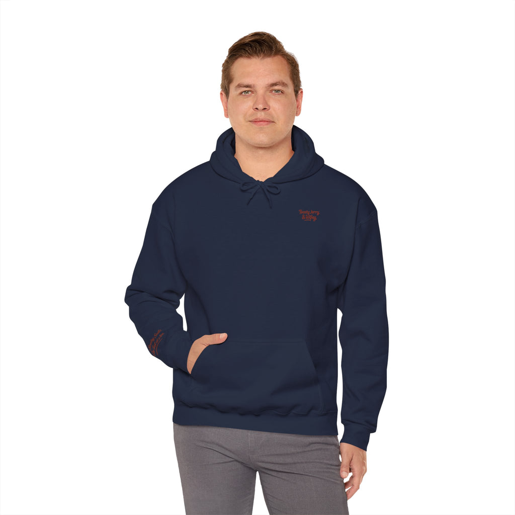 Lightweight Hoodie - ToastyJerry & Wifey Hoodie (Small Text Front)