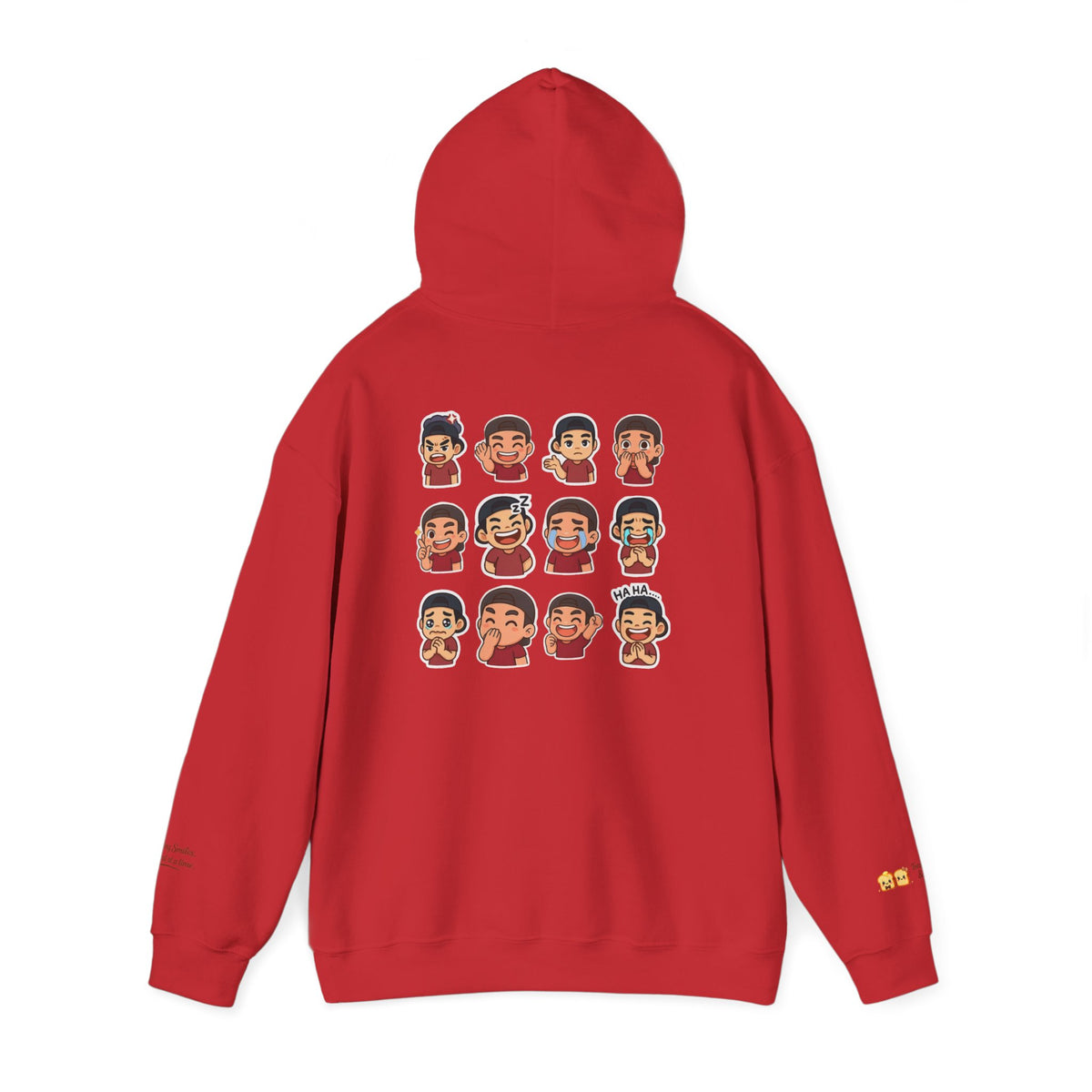 ToastyJerry Emoji Face - Graphic Hoodie