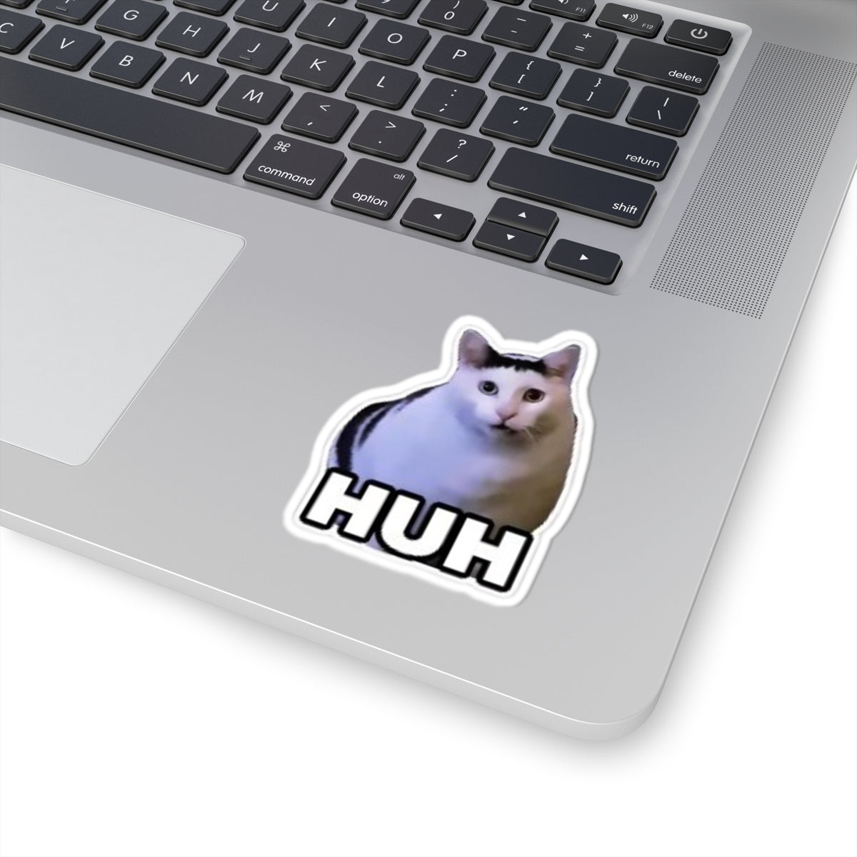 Huh Cat Kiss-Cut Sticker