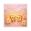 Kawaii Toast Friends Sticker