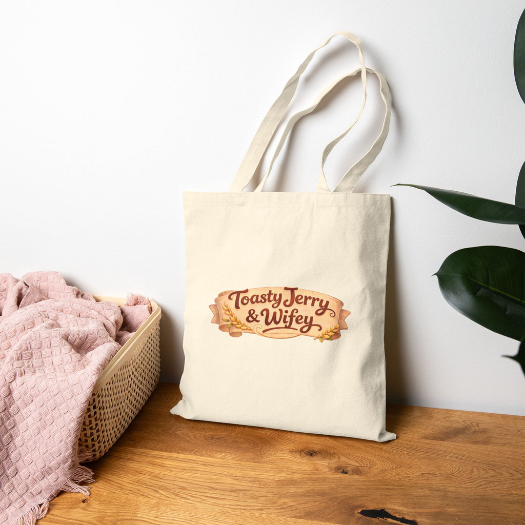 Canvas Tote — Toasty Jerry & Wifey Story Book