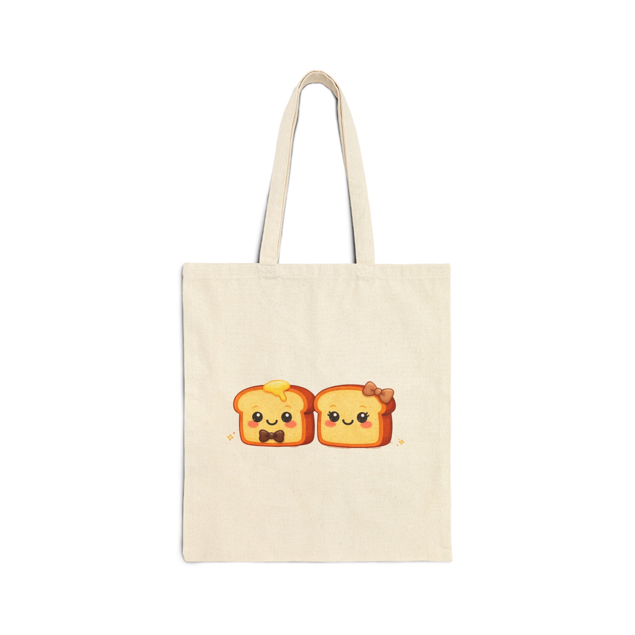 Tote Bag - Toasty Jerry & Wifey Canvas Tote Bag
