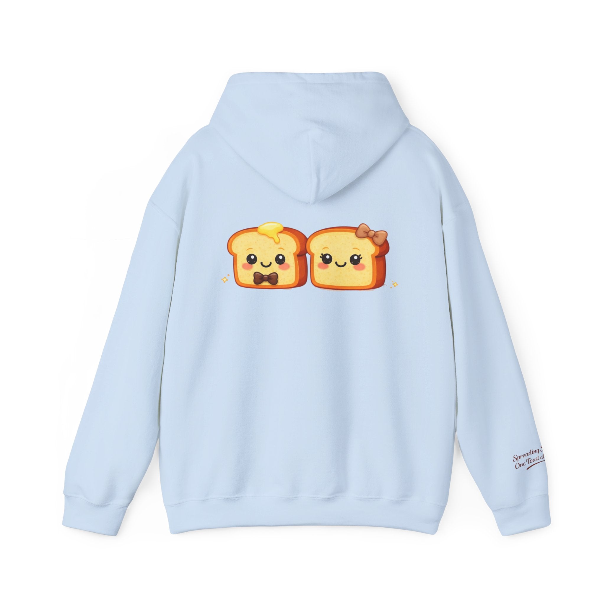 Lightweight Hoodie - ToastyJerry & Wifey Hoodie (Large text)
