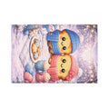 January Toasty Couple Rectangle Magnet
