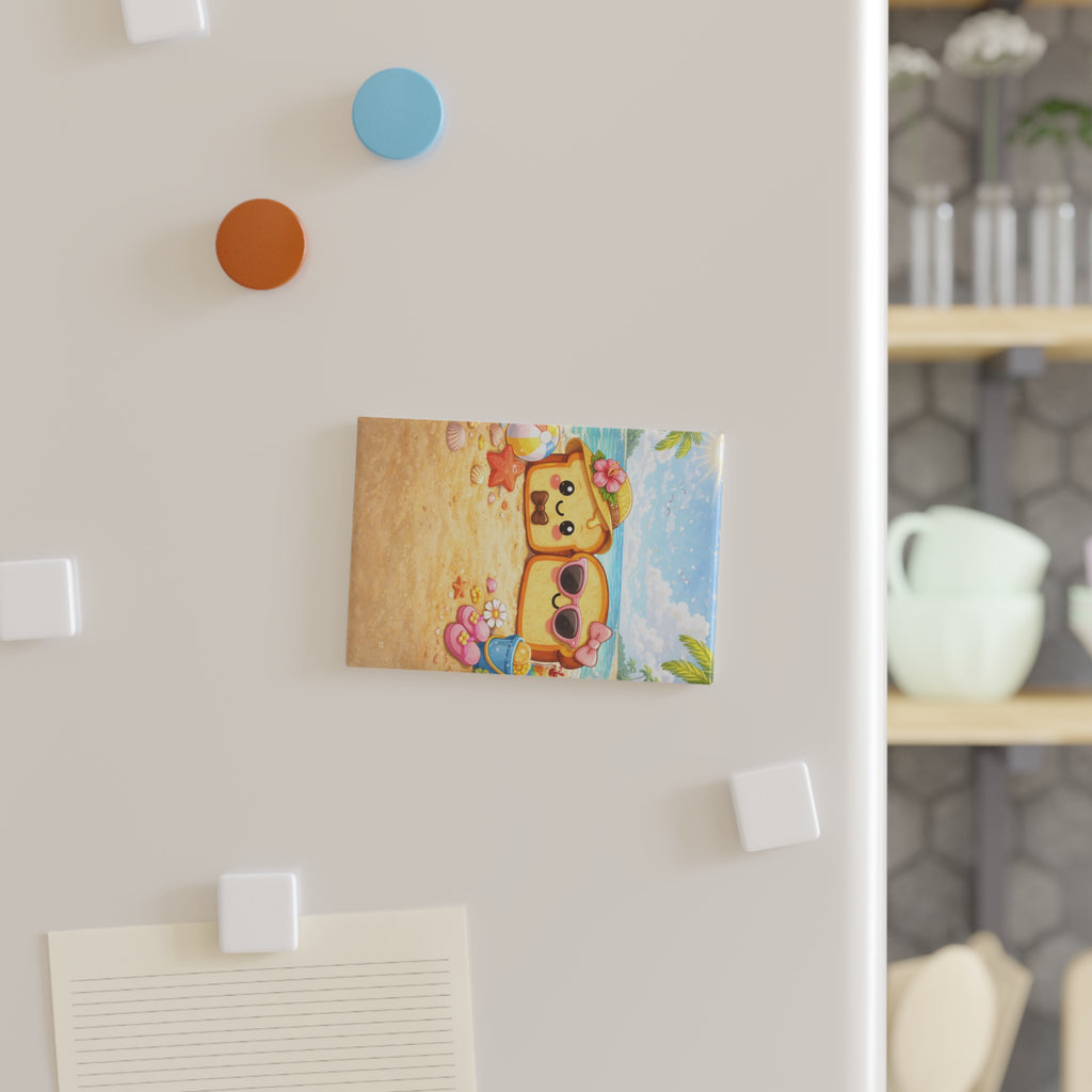 June Toasty Couple Rectangle Magnet