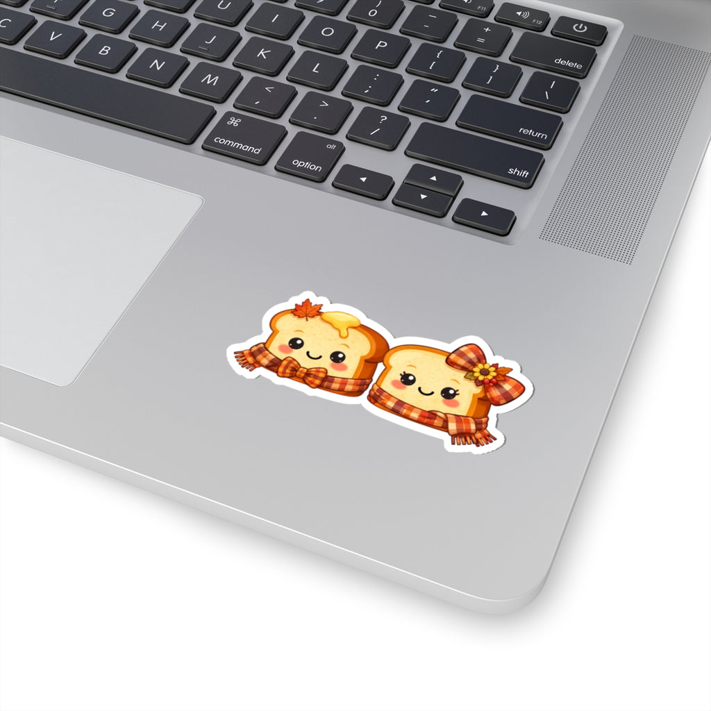 Autumn Toast Kiss-Cut Sticker #2