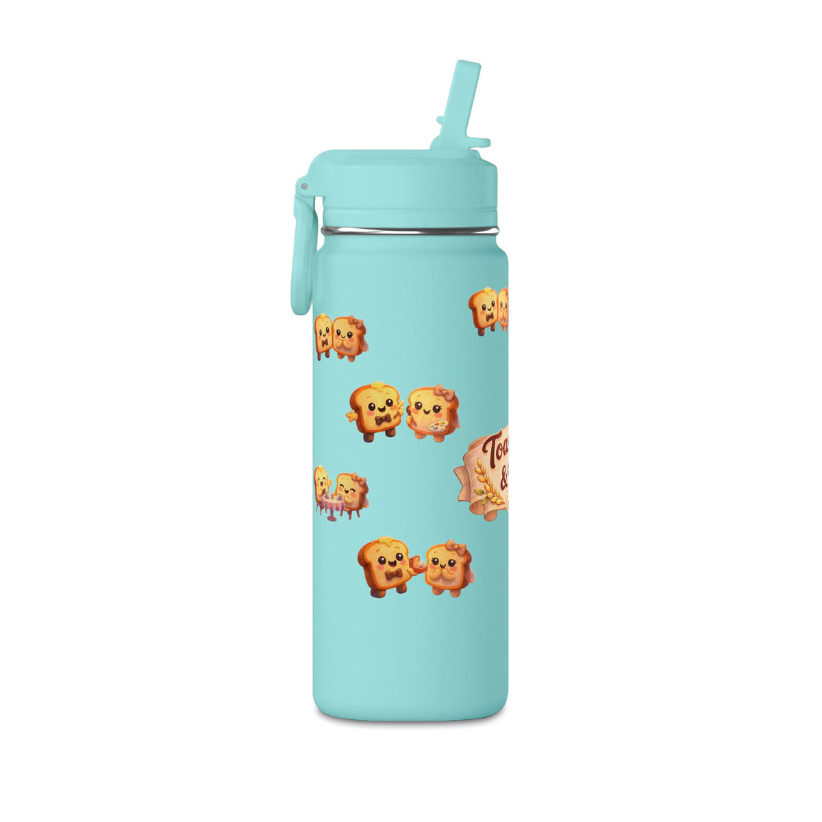 Toasty Jerry & Wifey Story Book - 20oz Stainless Sports Bottle
