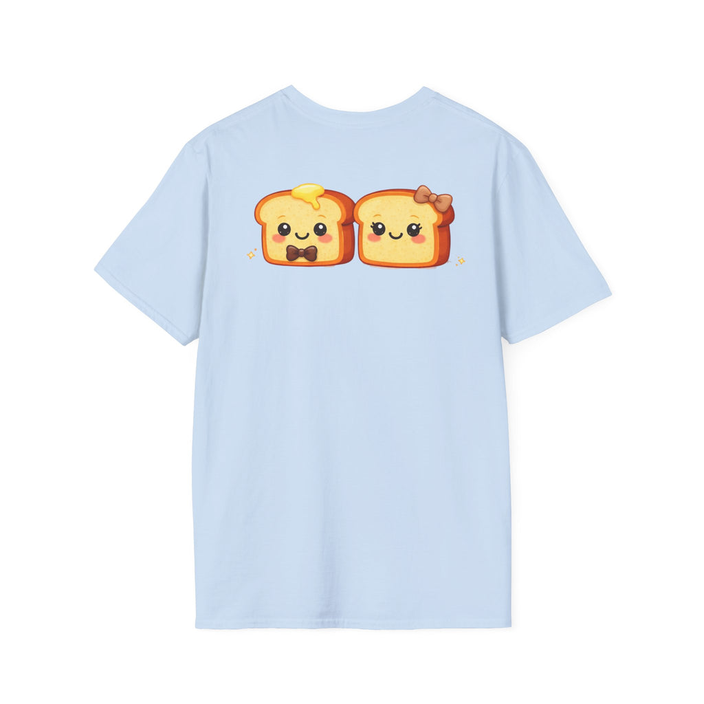 T-Shirt — 'Toasty Jerry & Wifey' (Large text) Couple Graphic Tee