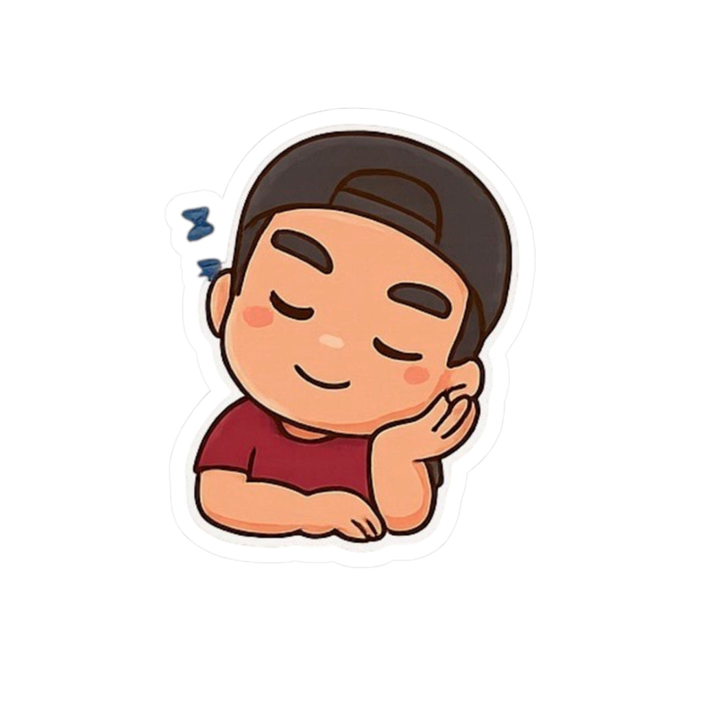 Peaceful Emoji Sticker — Toasty Jerry Kiss-Cut Sticker