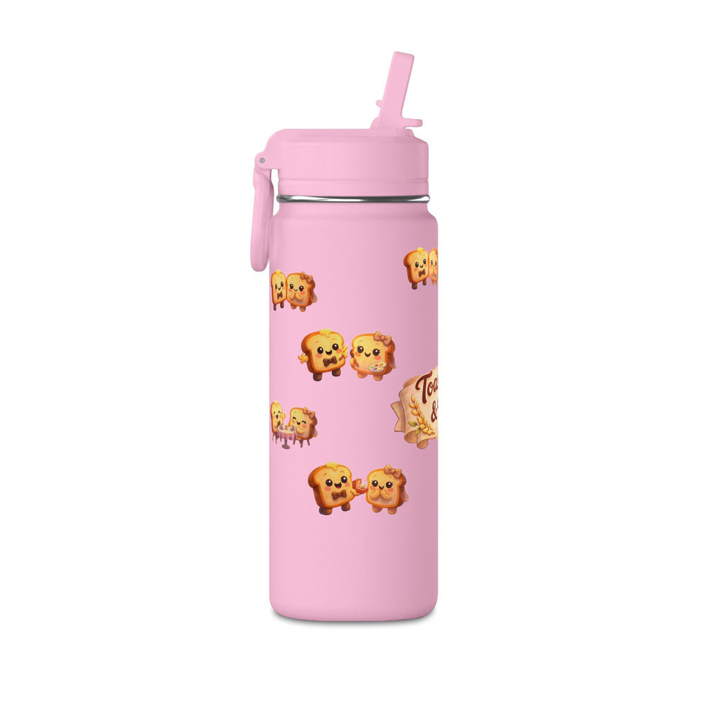 Toasty Jerry & Wifey Story Book - 20oz Stainless Sports Bottle