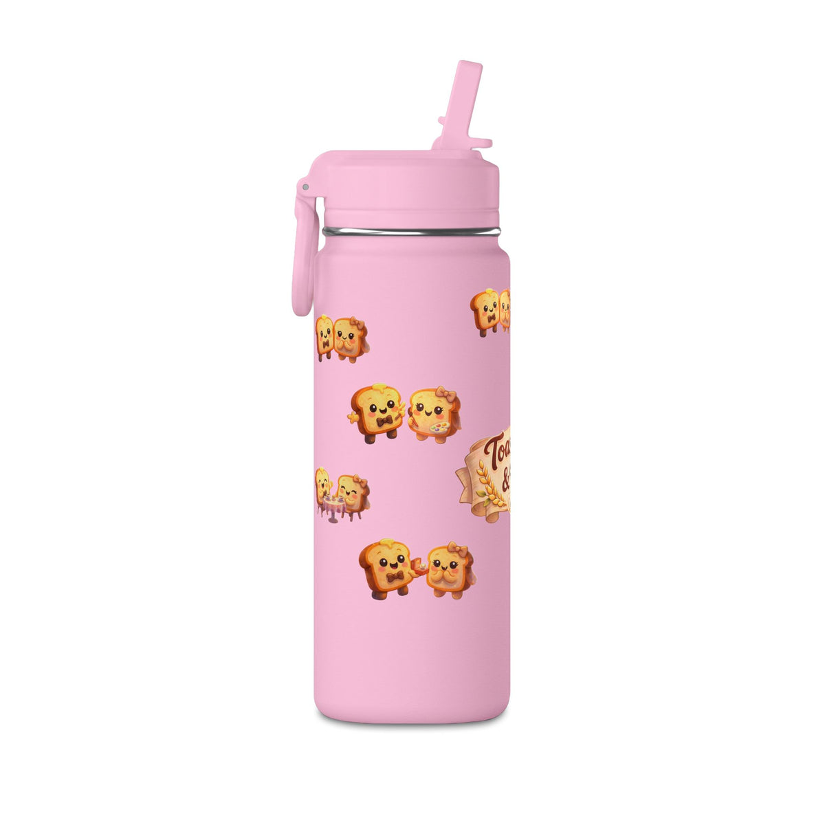 Toasty Jerry & Wifey Story Book - 20oz Stainless Sports Bottle