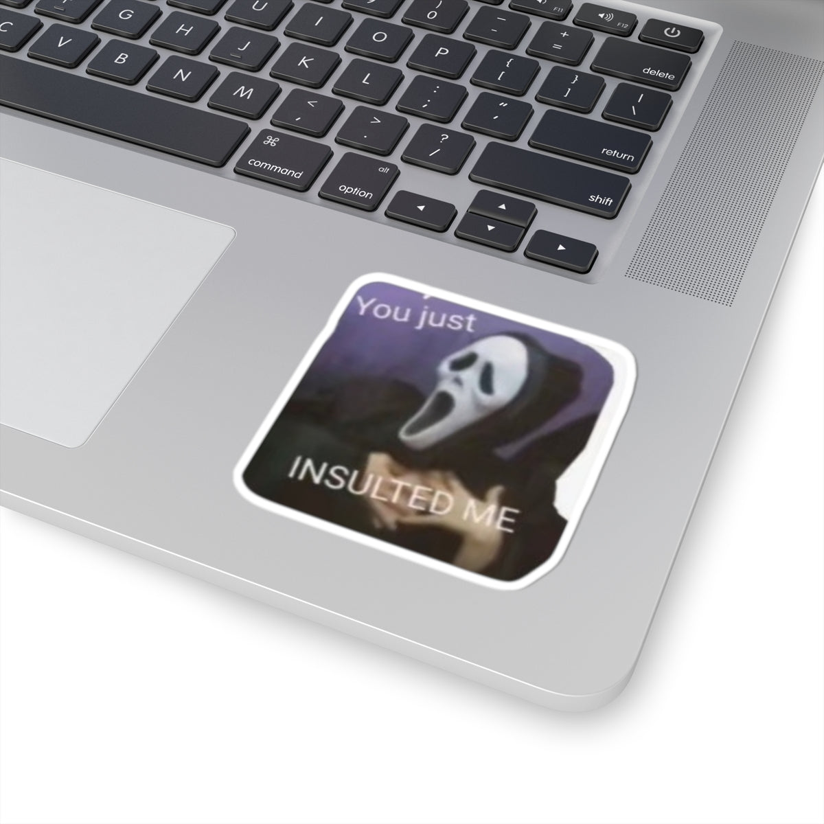 Scream "You just INSULTED ME"  Decal