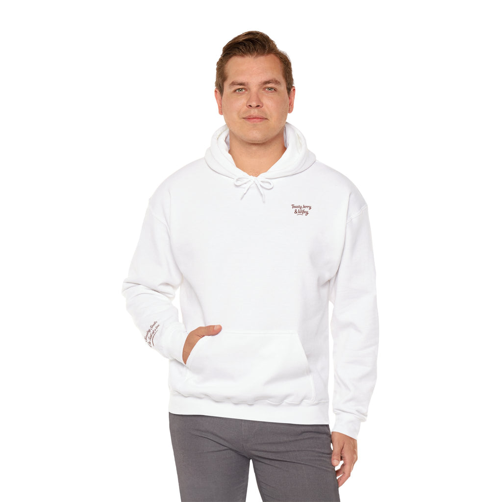 Lightweight Hoodie - ToastyJerry & Wifey Hoodie (Small Text Front)